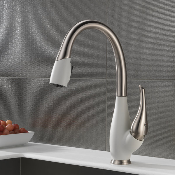 Delta Fuse Hot & Cold Water Dispenser with Spray and MagnaTite